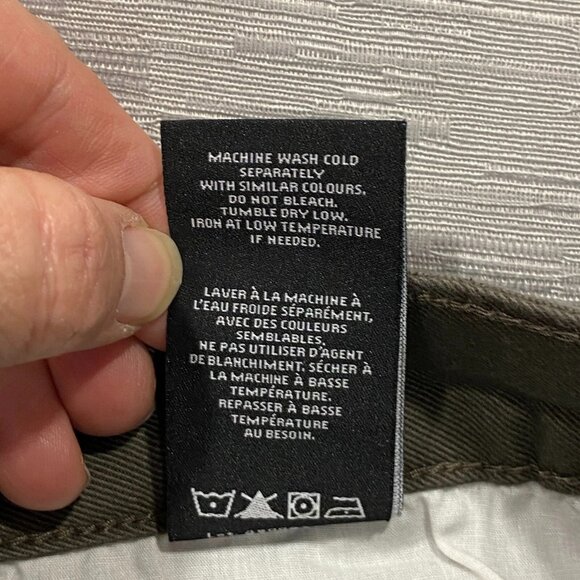 Buffalo David Bitton SAM Jeans Mens 30 x 32 Brown Denim Slim Fit Straight - Picture 12 of 12